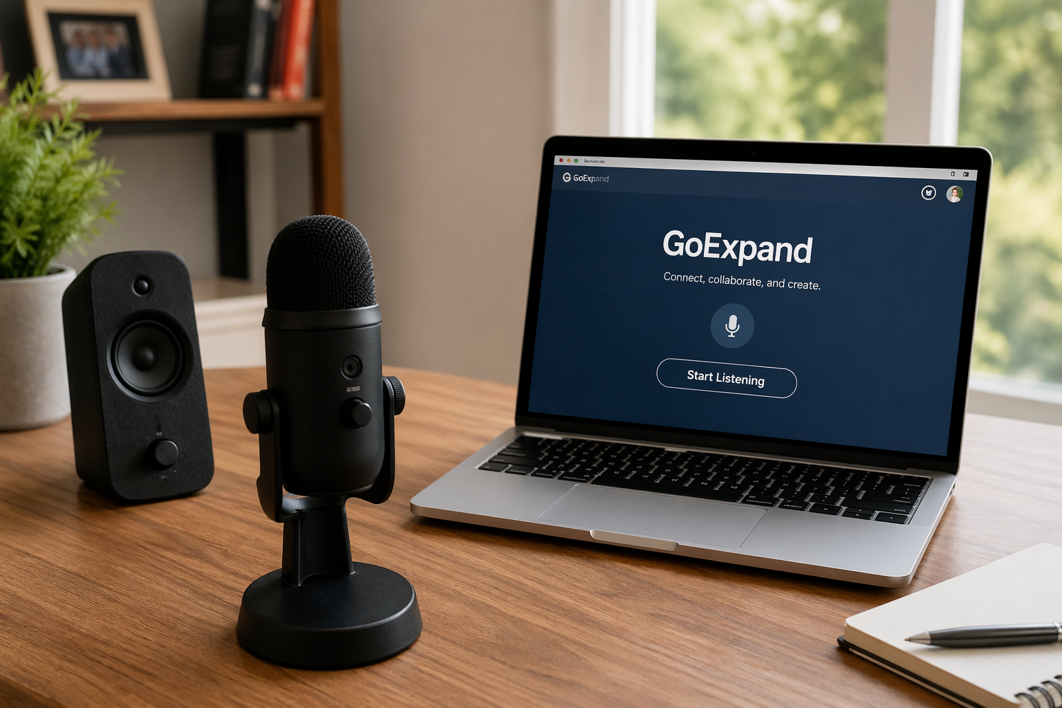 Team collaborating in a business meeting using performance management and goal tracking tools to align projects and employee performance